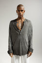 Long-sleeve linen sweater MTL019