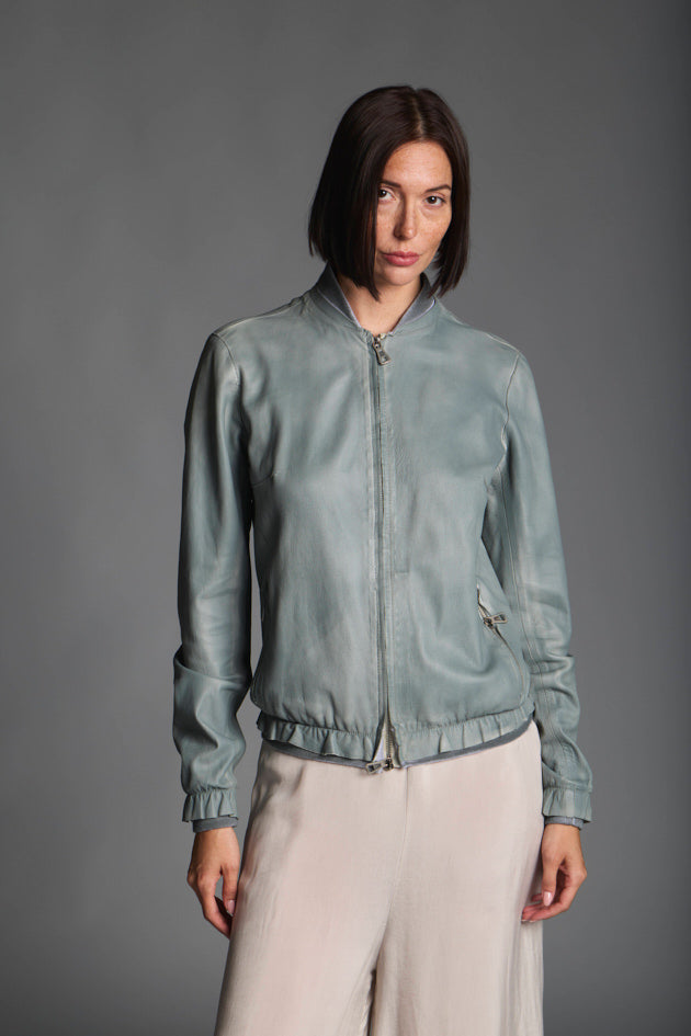Genuine leather jacket LJL006 LT-03