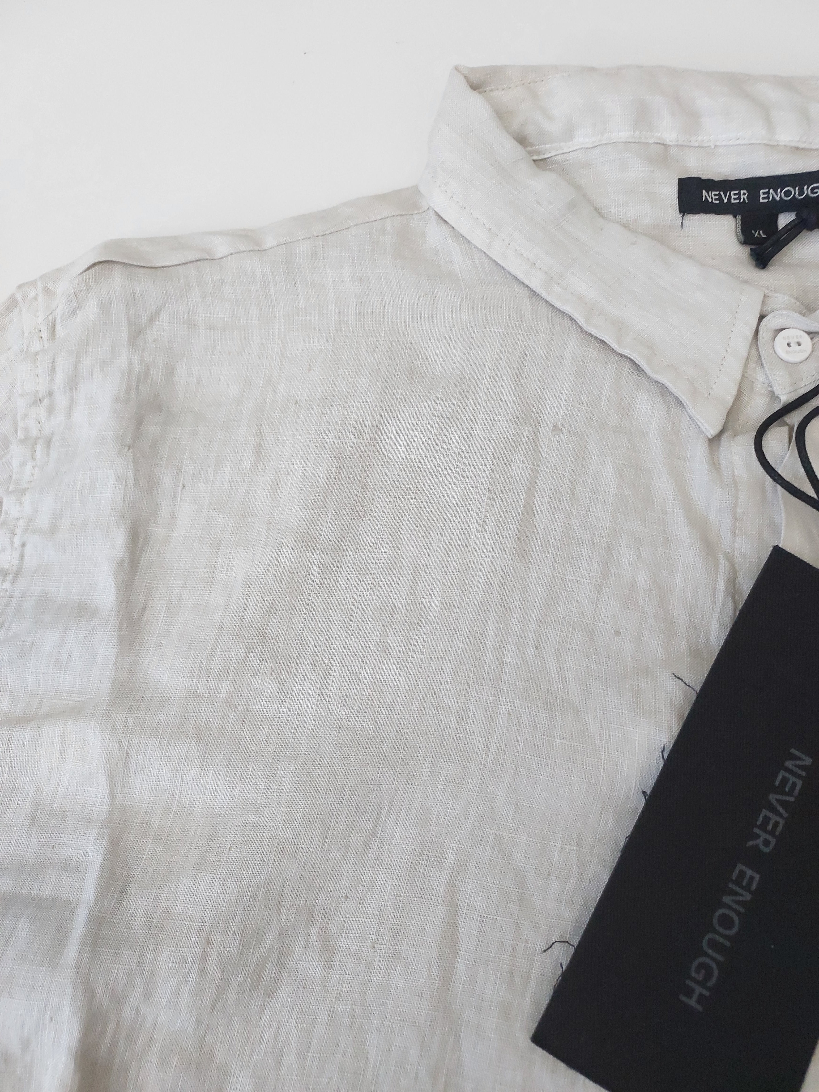 MSL009 long-sleeved linen shirt