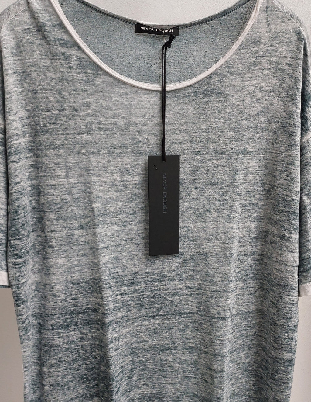 Short-sleeved linen T-shirt MTH032 100% linen