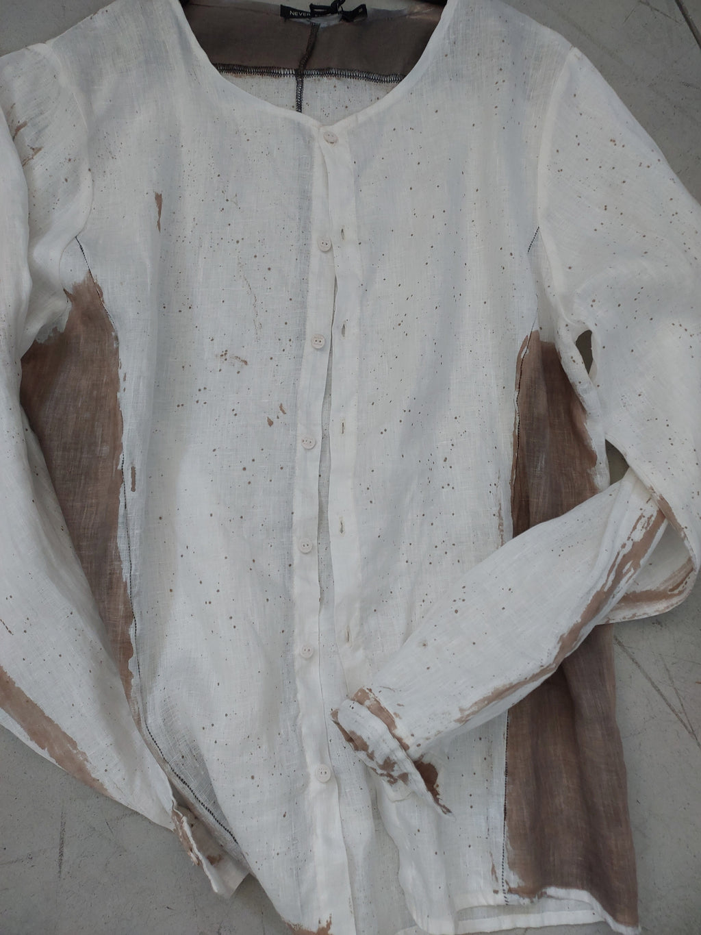 MSL023 SH 0 Long Sleeve Linen Shirt