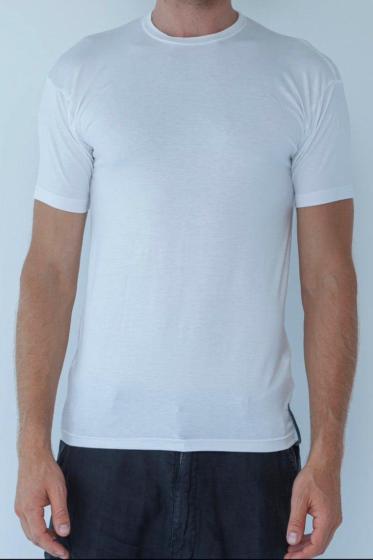 Short-sleeved viscose t-shirt MTH053 K199